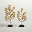 Ensemble de 2 sculptures en bois Petrarch
