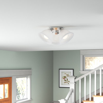 Owasso Glass Flush Mount