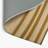 HorizontalStripes Brown Indoor and Outdoor Area Rug-1873124548