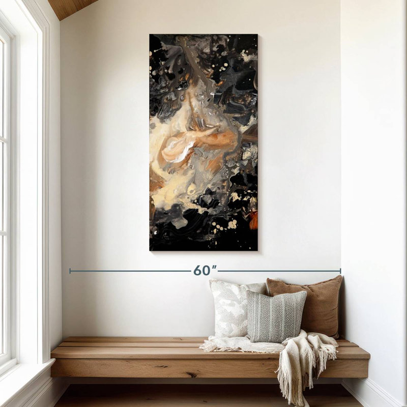 Starry Night Panel III, 48" H x 24" W