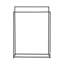 Porte-serviettes sur pied MODO - Acier inoxydable thermolaqué noir-1667717055