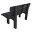 Arban Plastic Outdoor Bench-1596577943