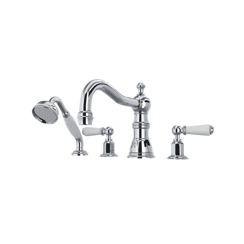 Edwardian™ Edwardian Double Handle, Polished Chrome