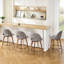 Tabouret de comptoir pivotant 26,8 po Ashwell-130960728