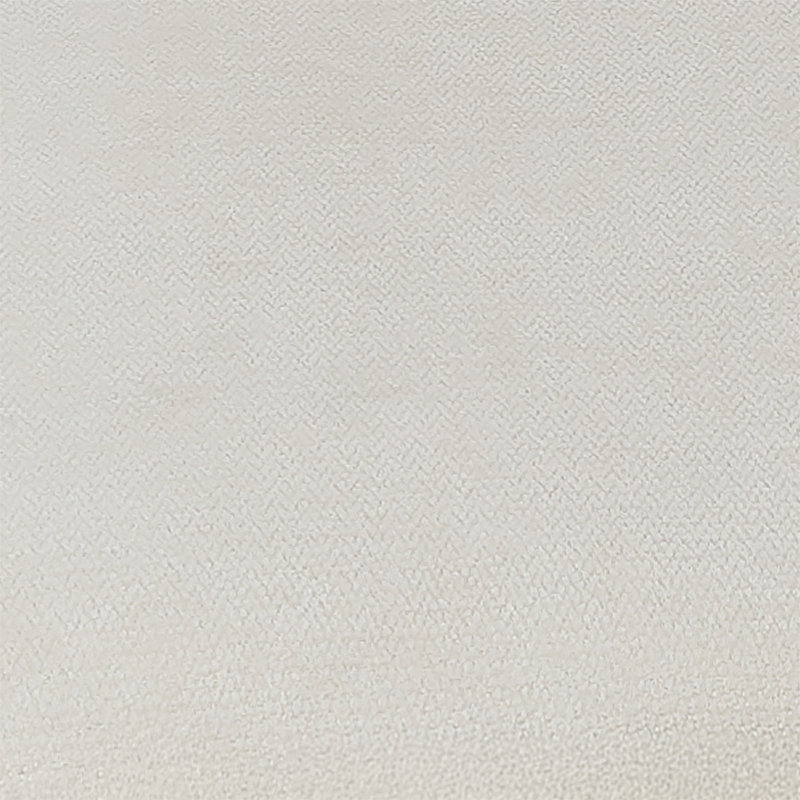 Canapé en chenille moderne avec nuage (avec repose-pieds seulement), Blanc