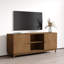Meuble télé 63 pouces avec 2 armoires et tablettes ouvertes Essacia-327565376