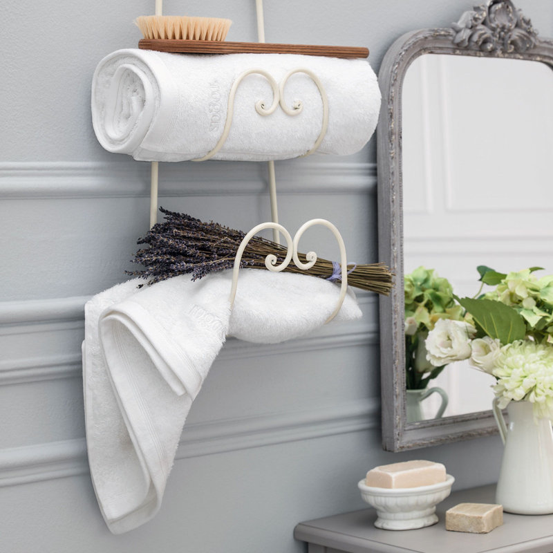 Poitiers Bath Towel, White