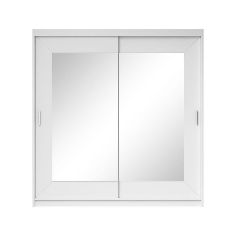 Barreras 3 Door Manufactured Wood Wardrobe, 215cm H x 200cm W x 60cm D