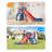 7 In 1 Kids Slide For Toddlers, Toddler Playset With Golf, Basketball Hoop, Climber And Storage Space-110937827
