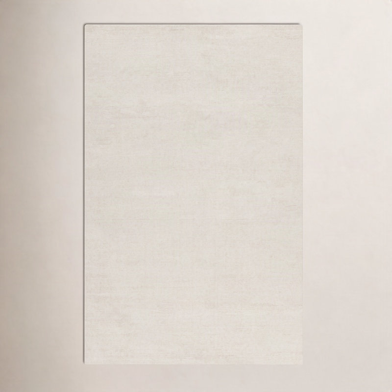Tapis beige en laine Crowe, Rectangle de 10 pi x 14 pi