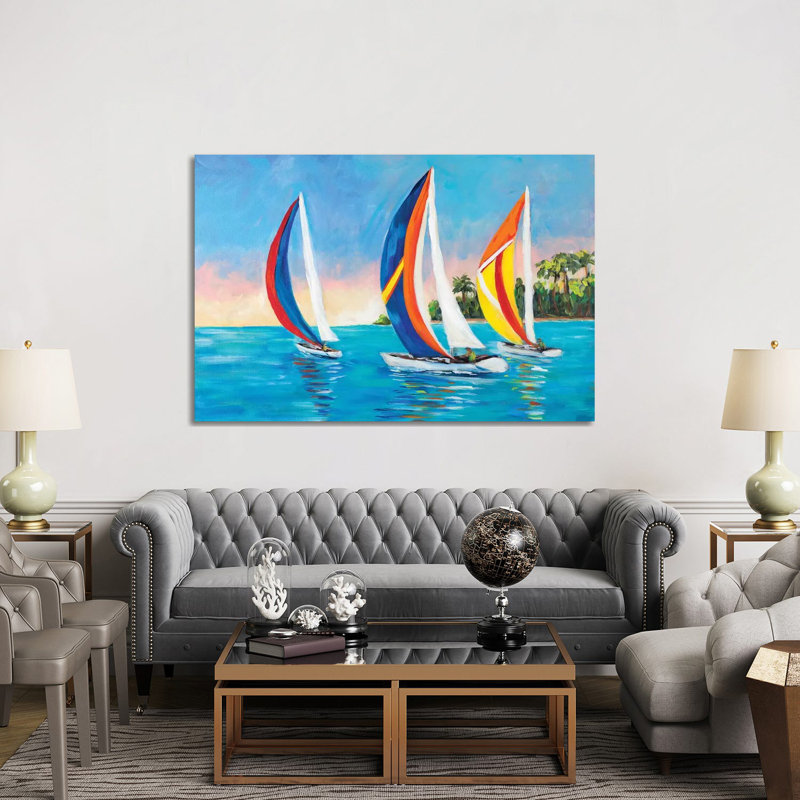Morning Sails I, H 40 po x l 60 po x 1,5 po