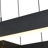 54W 3-Ring LED Chandelier, Modern Dimmable Ceiling Light with Remote, 3 Color Temps
