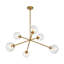 Lustre moderne 40 lumières 6 lumières Learco-275959760
