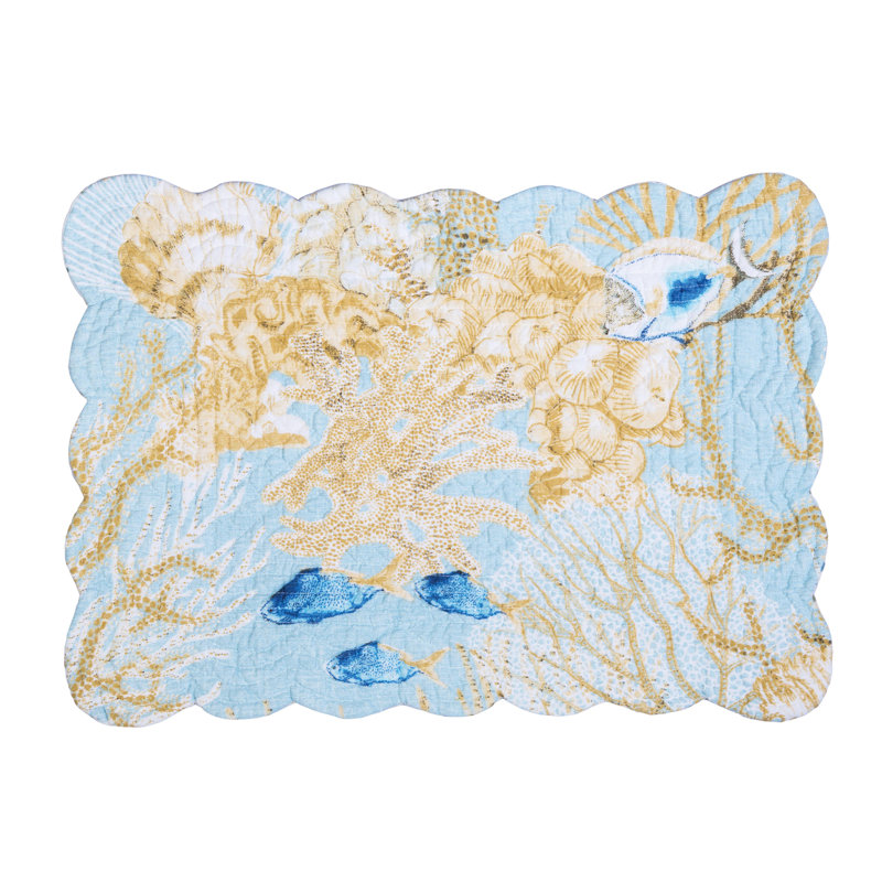 Ensemble de 6 napperons Belmont Reef