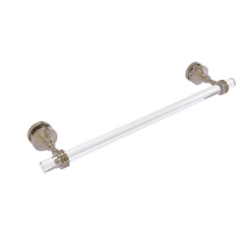 Porte de douche 5,2 "pour porte de douche en verre Jarrell, Étain antique