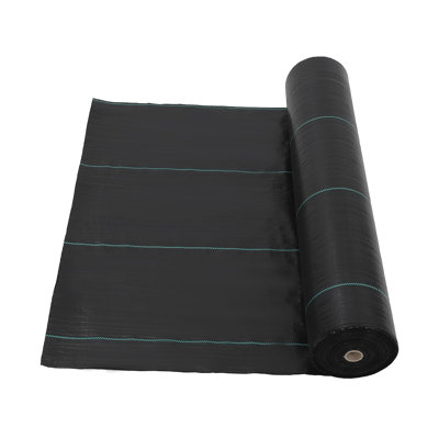 Heavy Duty Weed Barrier Landscape Fabric, 6ft x 300ft – Superior 2.4oz Ground Cover Mat – Superior Weed & Erosion Control – Easy Installation – Ideal for Garden & Yard Projects – (1.83m x 91.43m x 68.0g), USA Specification