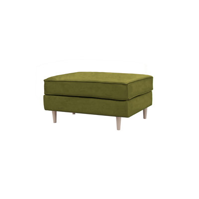 Boubacar 93cm Wide Velvet Rectangle No Pattern Standard Ottoman