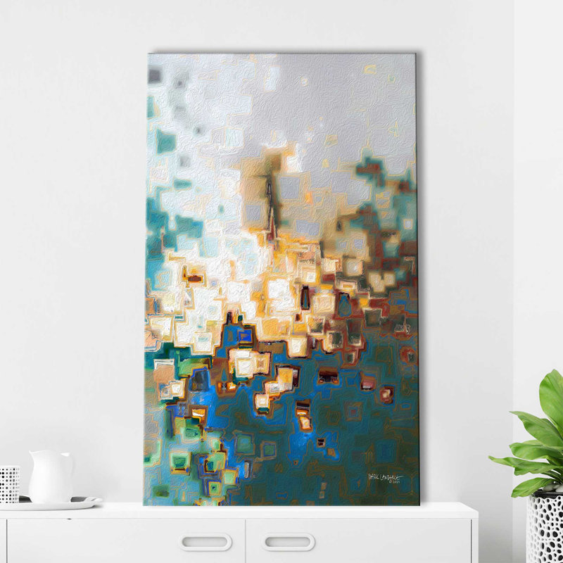 Romains 5: 1 Peace With God (vertical) par Mark Lawrence, reproduction, H 60 po x l 36 po x P 1,5 po, Toile tendue