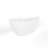 61 Inch Freestanding Solid Surface Soaking Bathtub For Bathroom