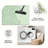 1PC Tropical Sage Green Monstera Leaf Print area rugs for Living Room, Soft and Comfortable, Suitable for all seasons, easy-to-maintain, machine washable Indoor floor mat, Under Table Farmhouse suitable for dining table, kitchen, bedroom, entryway,-129226861