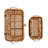 Handwoven Rattan Lidded Baskets