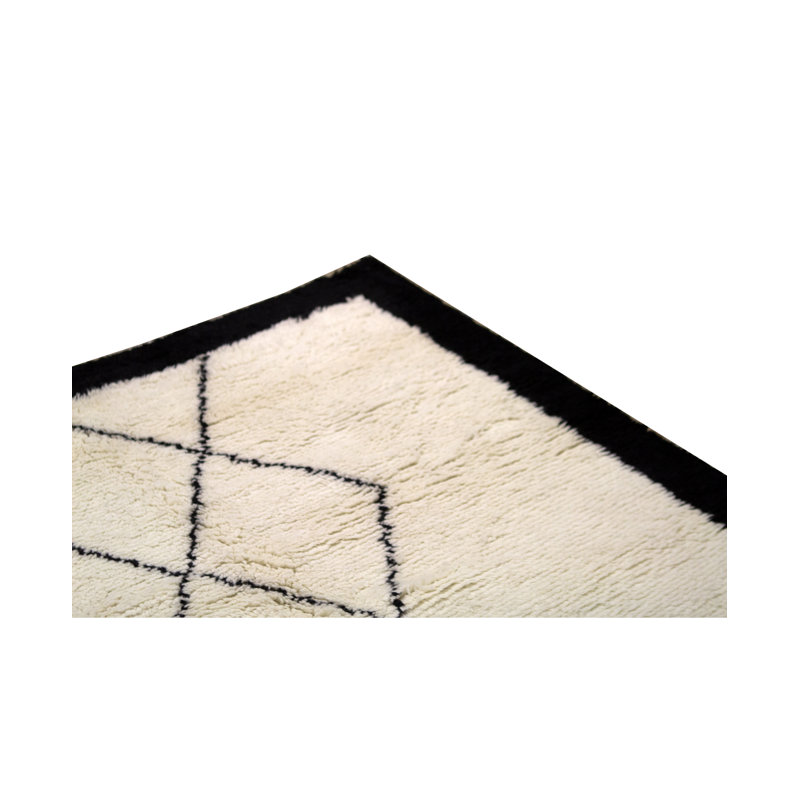 Moroccan Wool Geometric Area Rug