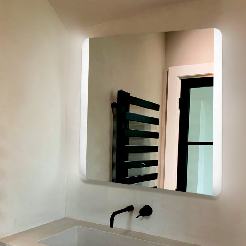 LED Mirror for Bathroom 3 Color Temperature & Brightness Adjustable, Square, 36" x 36"