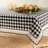 Linhart Checkered Cotton Blend Tablecloth-593756015-593755796