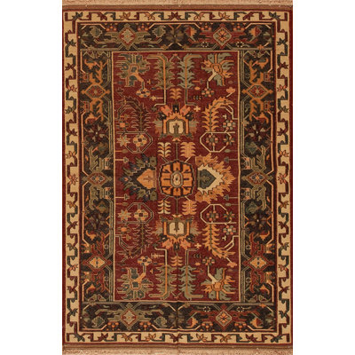 Discovery Hand Knotted Wool Area Rug