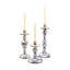 Violet Check Candlestick
