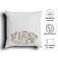 Housse de coussin en duvet de plumes célestes et bourre de duvet avec insert