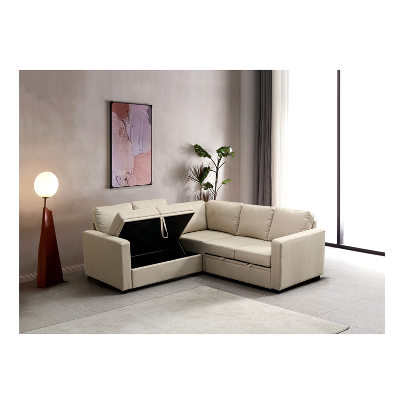 Canapé-lit modulaire, Beige