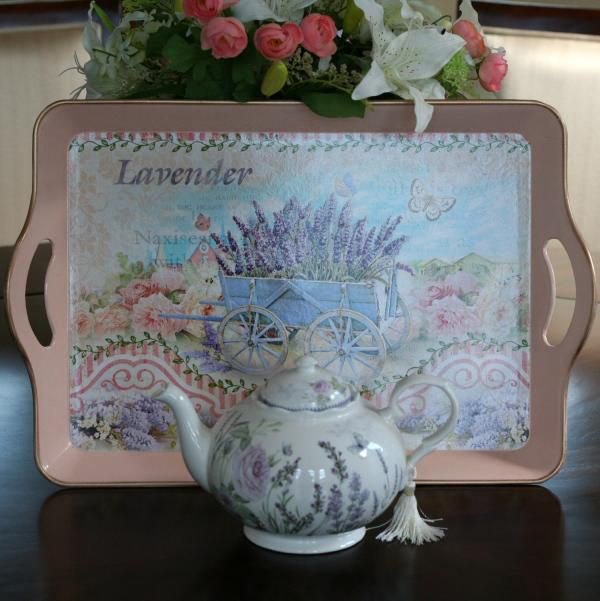 Théière en porcelaine 1,06 qt. lavender Tate