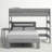  Doyle Solid Wood L-Shaped Bunk Bed with Desk-1108006074-1108006078