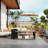 53'' W Smokeless & 50,000 BTU Propane Gas Fire Pit Table With Volcanic Rock-125319862