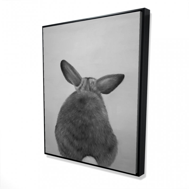 " Little Rabbit From Behind "