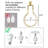 CLIP-ON FITTER Linen Drum Lampshade-1852601579-1852601578
