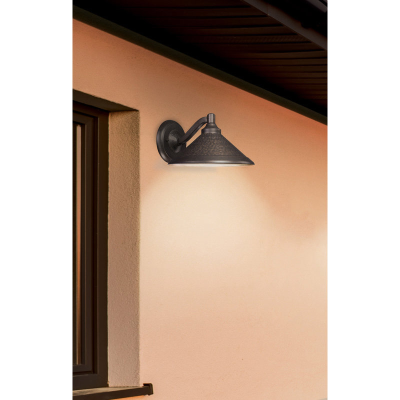 Luminaire de grange d'extérieur Glenns, H 6 po x l 8,5 po x P 10,5 po