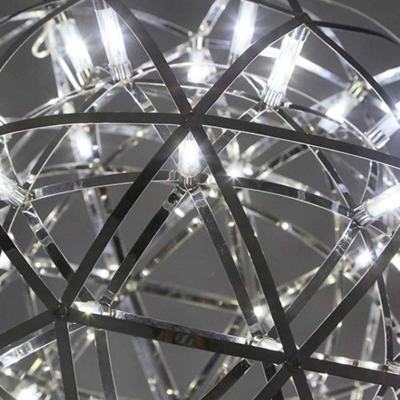 Ozzy 1 - Light LED Sphere Pendant, 60cm H x 60cm W x 60cm D