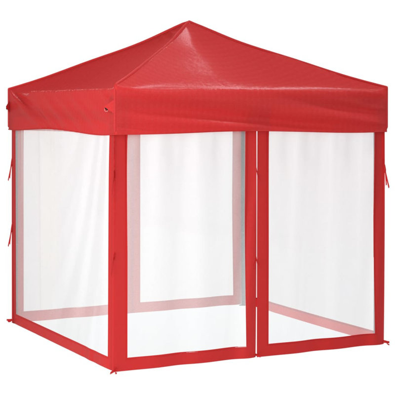 Althena Party Tent, 2m x 2m, Red