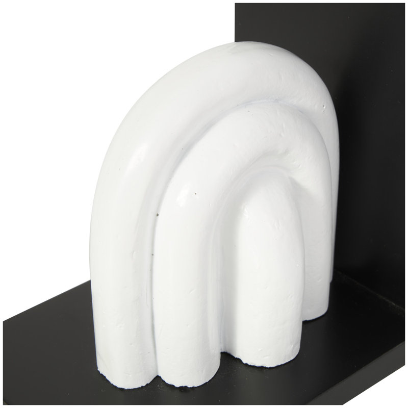 Hidemi Layered Arched Non-skid Bookends