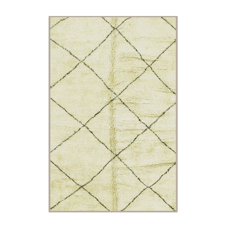 Abstract Indoor Rug, Rectangle 6' x 9'