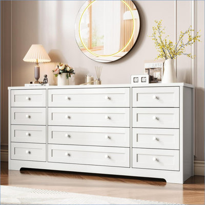 159.8 cm W Chest of 12 Drawers