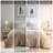 King/Cal King Ombre Shaggy Long Fur Comforter Mini Set With Hypoallergenic Filling For Cozy And Stylish Bedrooms-119369709-119369712