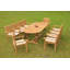 Montecito Outdoor 11 - Piece Teak Dining Set-1787028444-1852543760
