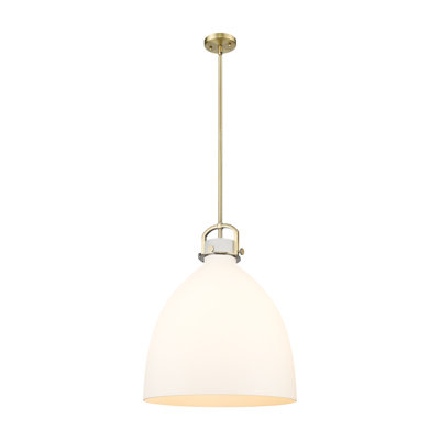 Luminaire suspendu sur tige 1 lumière Wimbush