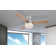105cm Oconnor 3 - Blade Ceiling Fan with Remote Control and Light Kit Included