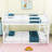 Dextra Kids Twin Over Twin Bunk Bed-732737781