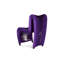 Chaise d'appoint rembourrée en coton-71205325