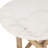 Marble Top End Table